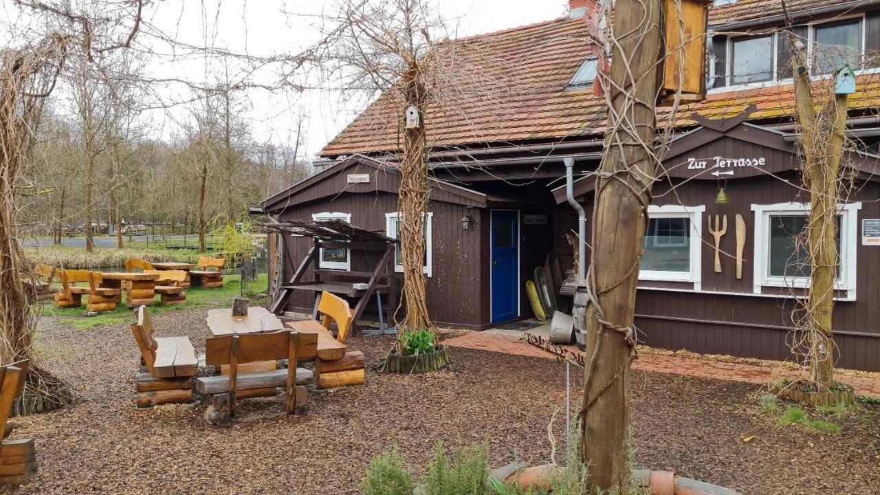 Pension Spreewaldhof Leipe Bagian luar foto