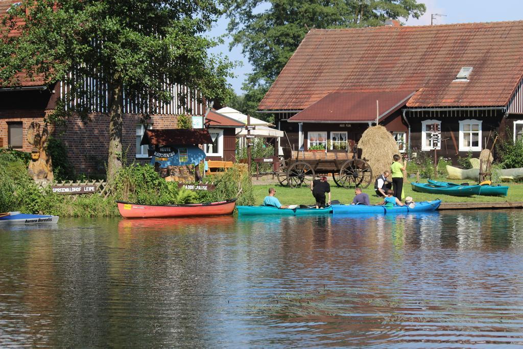Pension Spreewaldhof Leipe Bagian luar foto